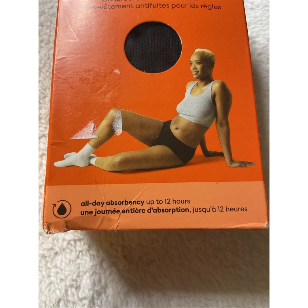 Thinx for All Leakproof Period Underwear Brief Black Large NIP New - Picture 3 of 10
